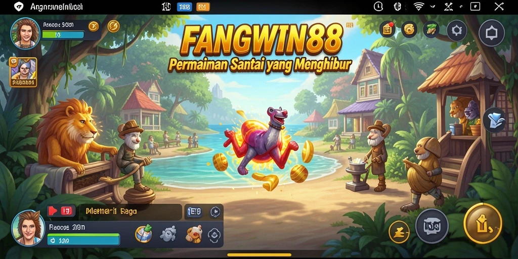 Tampilan gameplay seru dari FANGWIN88 yang mengasyikkan.