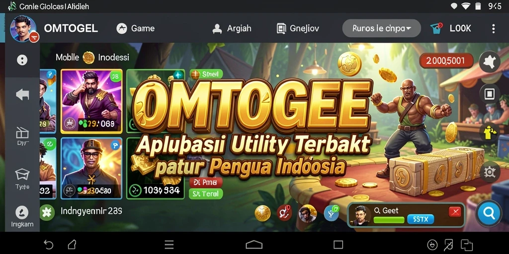 Tampilan menarik dan fungsional dari OMTOGEL saat digunakan.