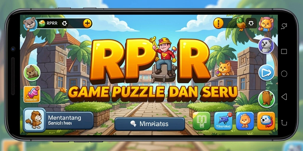 Tampilan gameplay RPRR yang penuh tantangan dan seru.