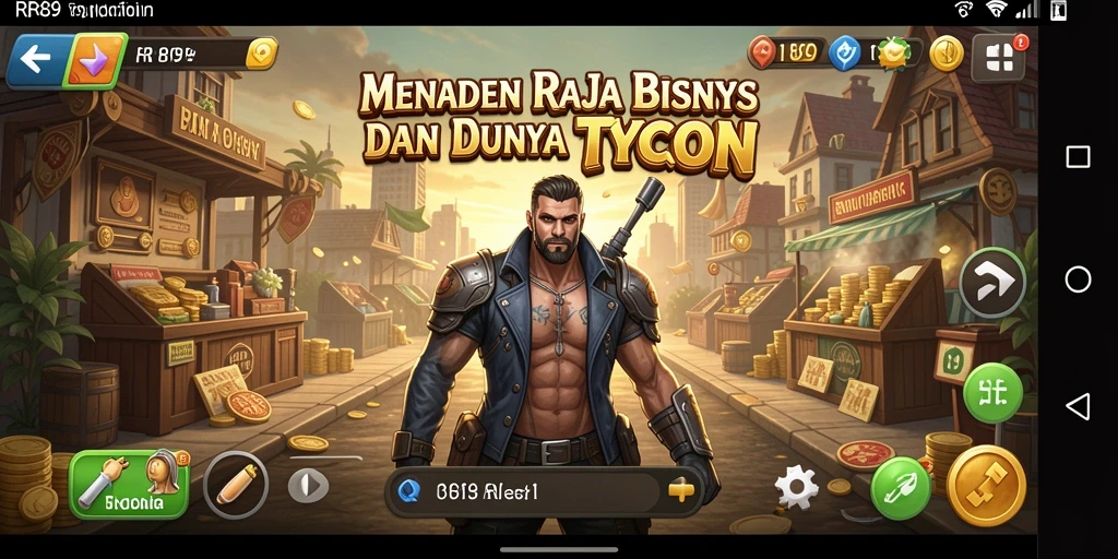 Tampilan gameplay Tycoon yang menarik dan penuh strategi.