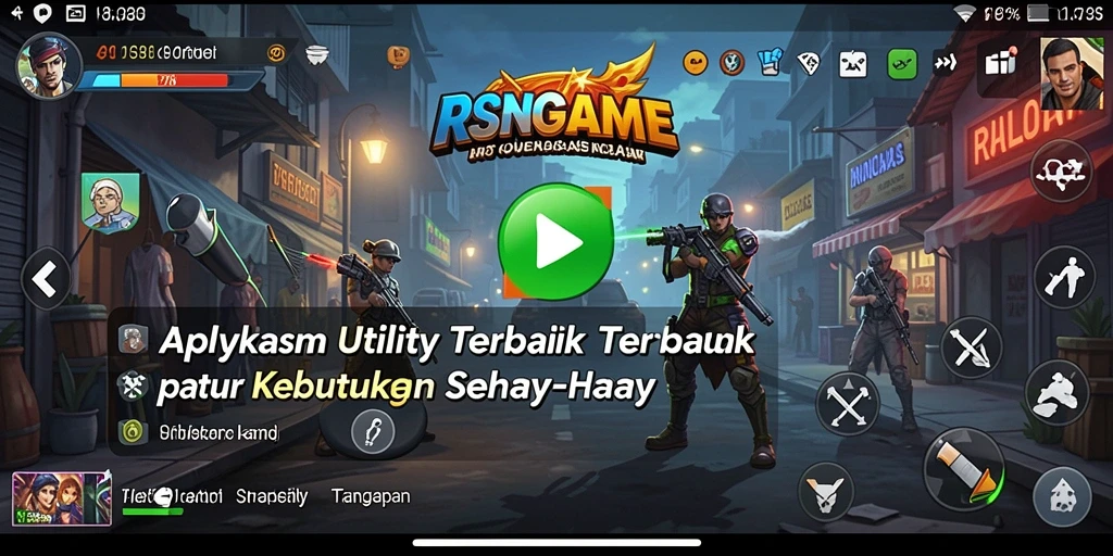 Tampilan intuitif dan fitur bermanfaat dari RSNGAME