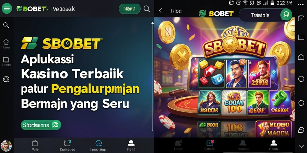 Screenshot utama SBOBET menampilkan gameplay Kasino yang mendebarkan.