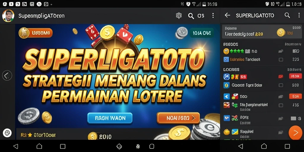 Screenshot SUPERLIGATOTO menampilkan gameplay strategi yang mendebarkan.