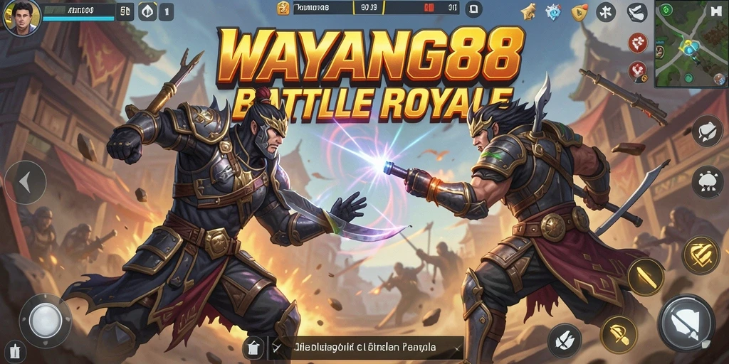 Tampilan seru pertarungan intens di WAYANG88.